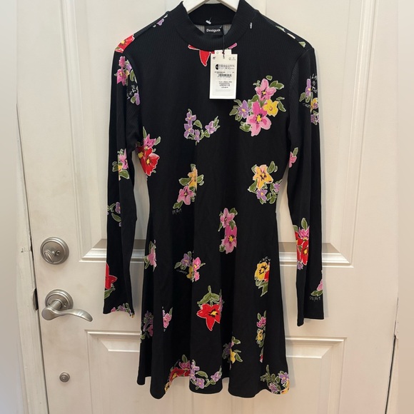 NWT Desigual Petony Skater Dress XL - Picture 5 of 12